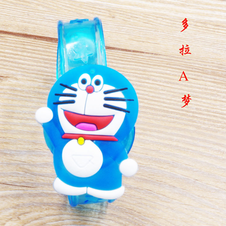 Luminous cartoon wrist band wholesale creative led flash bracelet watch children&#039;s toys