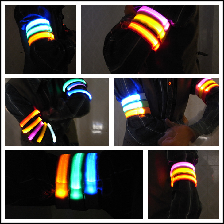 Sports LED Luminous Hand Ring USB Luminous Arm Strap Charging Bracelet Armband Cheer Equipment Luminous Bracelet Sports LED Luminous Hand Ring USB Luminous Arm Strap Charging Bracelet Armband Cheer Equipment Luminous Bracelet