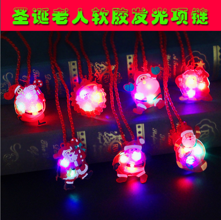 Christmas Luminous Wristband Racket Ring Festival Gift Bracelet Necklace Ring Children's Toy Flash Christmas Tree Whole Christmas Luminous Wristband Racket Ring Festival Gift Bracelet Necklace Ring Children's Toy Flash Christmas Tree Whole