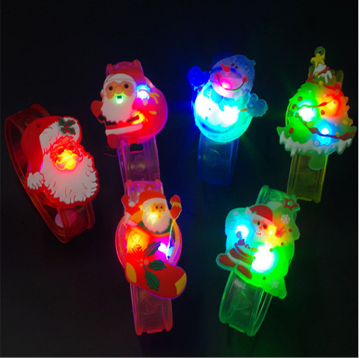 Christmas Luminous Wristband Racket Ring Festival Gift Bracelet Necklace Ring Children's Toy Flash Christmas Tree Whole Christmas Luminous Wristband Racket Ring Festival Gift Bracelet Necklace Ring Children's Toy Flash Christmas Tree Whole
