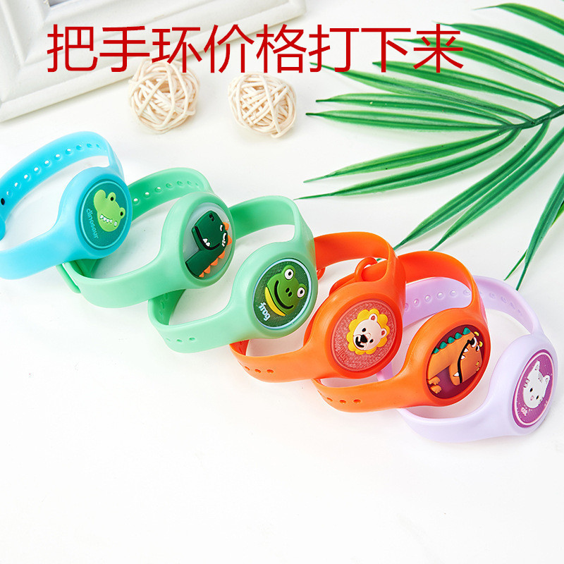 Flash Mosquito Repellent Bracelet Children&#039;s Student Baby Silicone Anti-Mosquito Bracelet Watch Luminous Mosquito Repellent Fantastic in Stock Wholesale