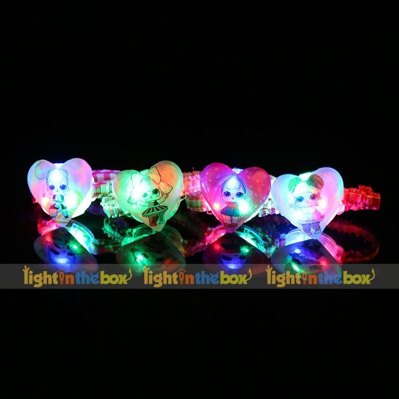 European and American popular LOL luminous glass bracelet cute cartoon luminous bracelet accessories European and American popular LOL luminous glass bracelet cute cartoon luminous bracelet accessories