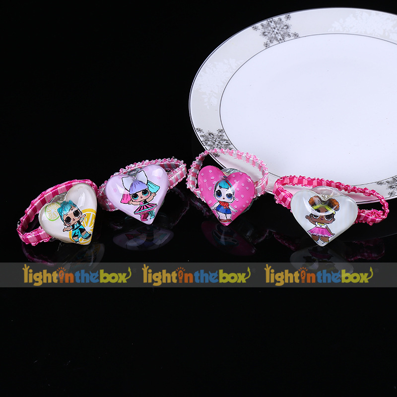 European and American popular LOL luminous glass bracelet cute cartoon luminous bracelet accessories European and American popular LOL luminous glass bracelet cute cartoon luminous bracelet accessories
