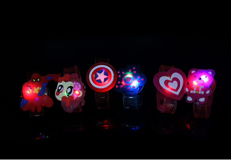 A Variety of Luminous Cartoon Creative Watch Flash Wrist Strap Bracelet Children's Gift Stall Hot Sale Small Toys Wholesale A Variety of Luminous Cartoon Creative Watch Flash Wrist Strap Bracelet Children's Gift Stall Hot Sale Small Toys Wholesale