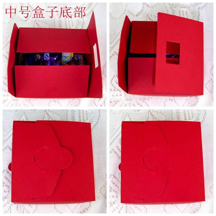 Appearance patent high-grade wedding candy box wholesale customized longfeng three-dimensional creative candy box number