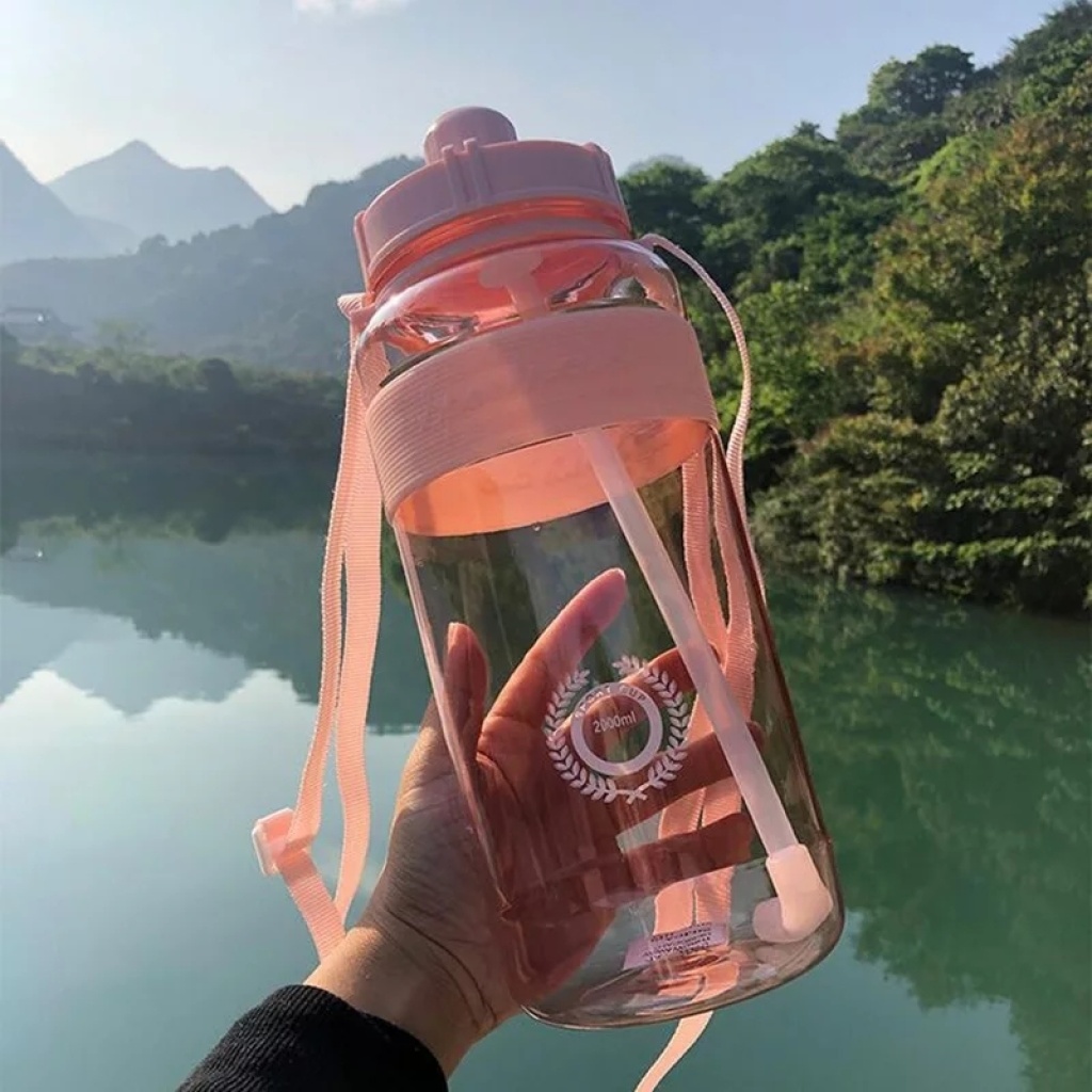 2019 New Sports Cup Portable Fitness Large Capacity Straw Plastic Water Bottle Leak-Proof Drop-Resistant Handy Cup 2019 New Sports Cup Portable Fitness Large Capacity Straw Plastic Water Bottle Leak-Proof Drop-Resistant Handy Cup