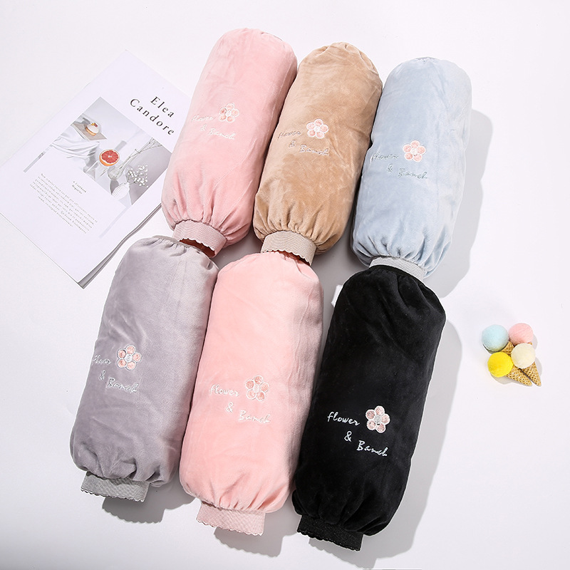 Summer Loose Sun Protection Oversleeves Women's Driving Ice Silk Thin UV Embroidered Ice Sleeve Sun Protection Women's Ice Silk Sleeves Summer Loose Sun Protection Oversleeves Women's Driving Ice Silk Thin UV Embroidered Ice Sleeve Sun Protection Women's Ice Silk Sleeves
