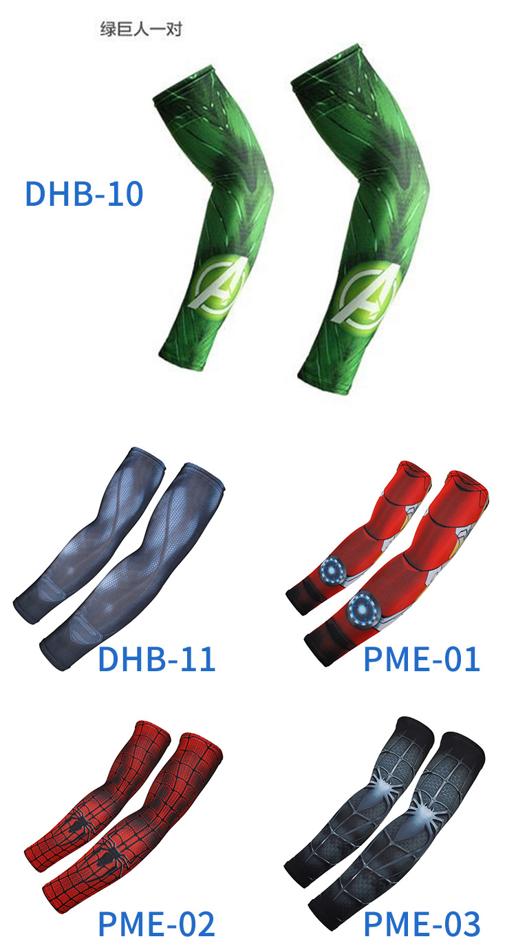 Factory Direct Sales Marvel Chinese Style Ice Sleeve Sleeve Sports Outdoor Cycling Fishing Bicycle Korean Style Sun Protection Arm Sleeves Factory Direct Sales Marvel Chinese Style Ice Sleeve Sleeve Sports Outdoor Cycling Fishing Bicycle Korean Style Sun Protection Arm Sleeves