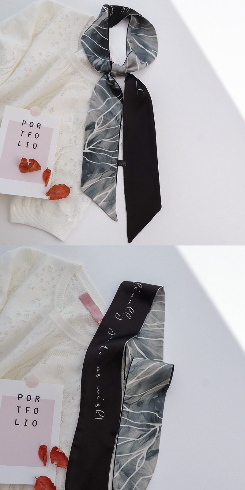 Hand-Painted Chinese Style Thin Narrow Strip Autumn and Winter New Thin Narrow Strip Arm Bag Small Silk Scarf Hair Band Ribbon Female Scarf Hand-Painted Chinese Style Thin Narrow Strip Autumn and Winter New Thin Narrow Strip Arm Bag Small Silk Scarf Hair Band Ribbon Female Scarf