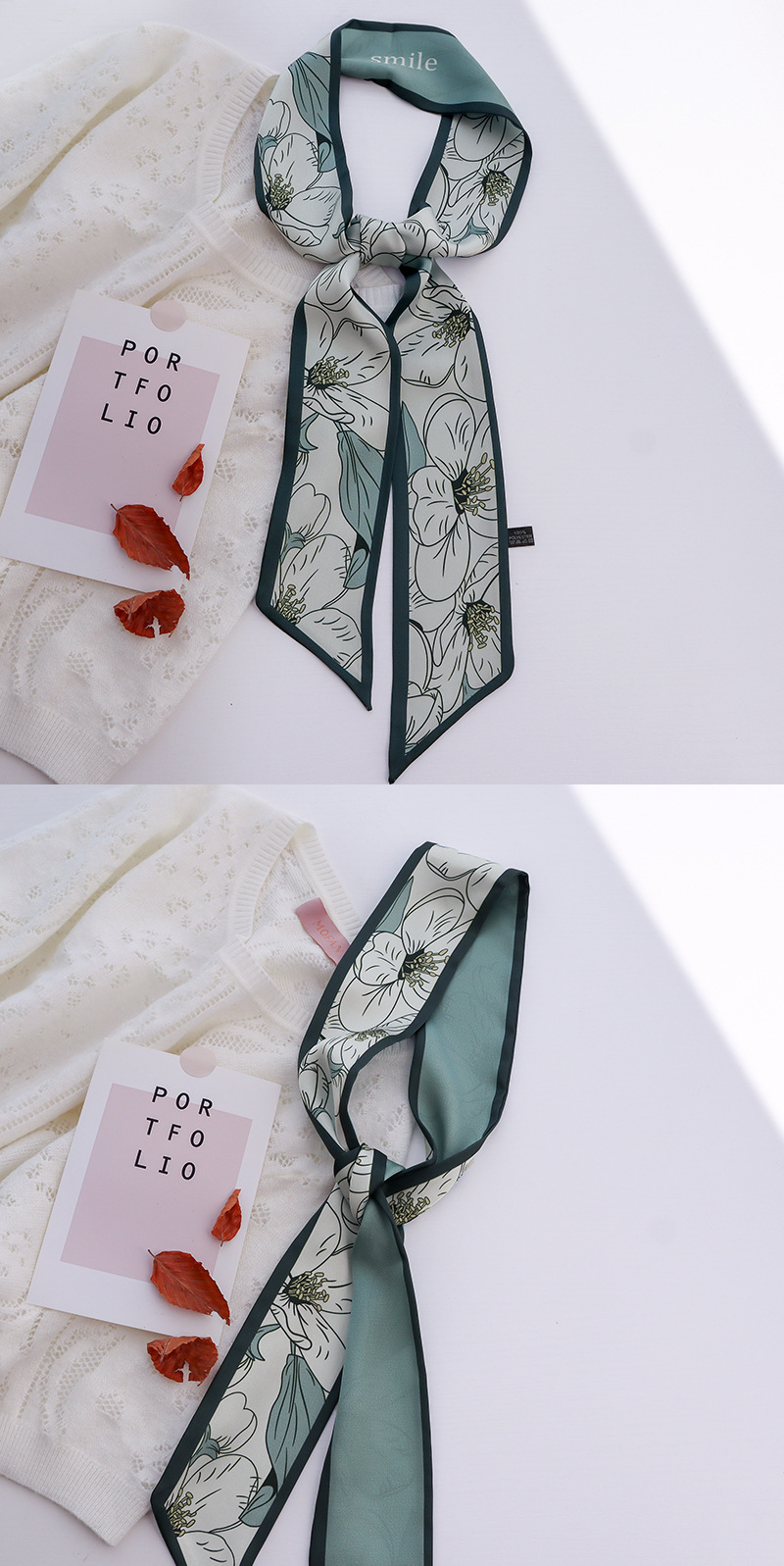 Hand-Painted Chinese Style Thin Narrow Strip Autumn and Winter New Thin Narrow Strip Arm Bag Small Silk Scarf Hair Band Ribbon Female Scarf Hand-Painted Chinese Style Thin Narrow Strip Autumn and Winter New Thin Narrow Strip Arm Bag Small Silk Scarf Hair Band Ribbon Female Scarf