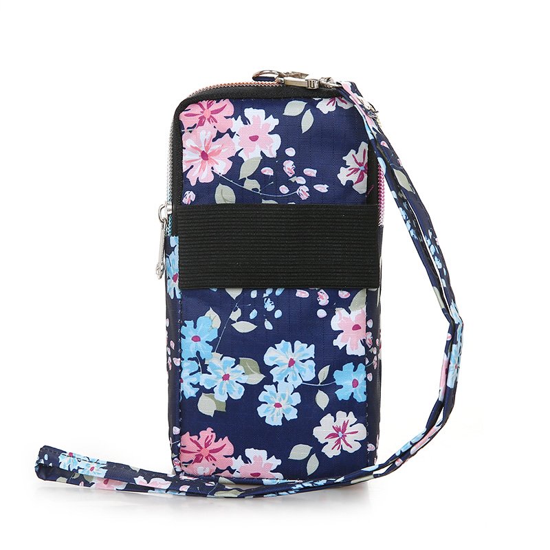 2021 New Women&#039;s Bag Casual Cool Arm Bag Mobile Phone Bag Sports Women&#039;s Backpack Flower Shoulder Messenger Bag Coin Purse