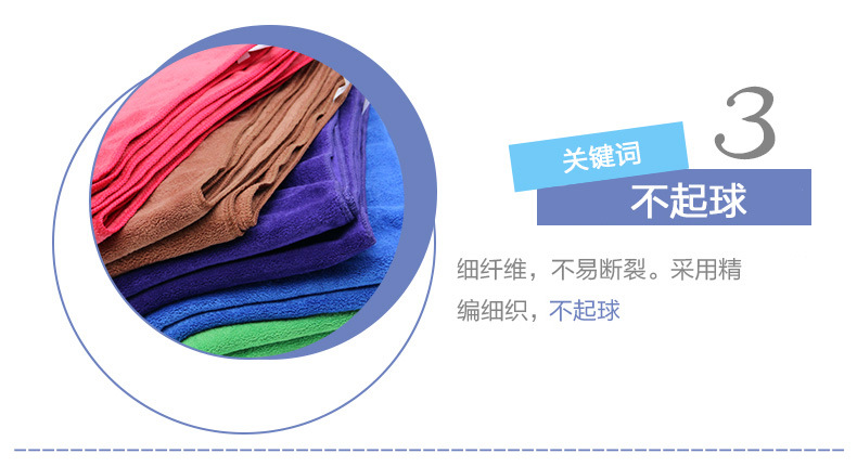 Yika Car Paint Car Wash Towel Nano Thickened Car Cleaning Towel 3060 Durable Car Towel