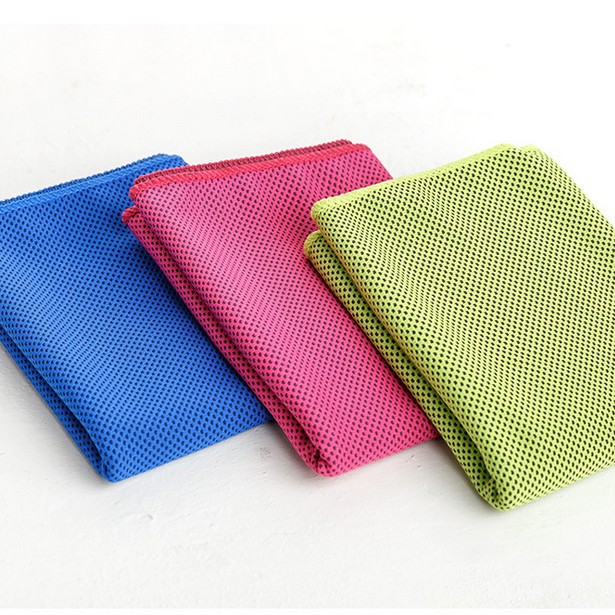 Wholesale Cooling Artifact Ice-Cold Towel Quick-Drying Summer-Proof Two-Tone Frozen Towels Magic Iced Towel Cold Sense Sports Towel Manufacturer