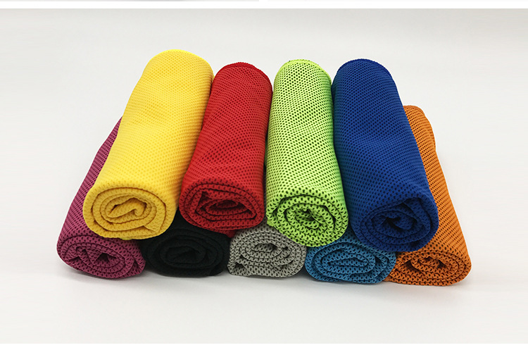 Cold Sense Sports Towel Cooling Artifact Ice-Cold Towel Cooling Custom Fabric Coolcore Sports Cooling Towel