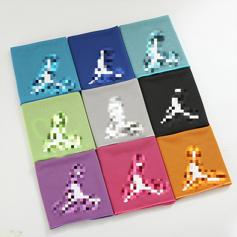 2019 New Outdoor Trendy Brand Sports Towel Lengthened Iced Towel Fitness Cold Feeling Sports Hood Quick-Drying Custom Logo