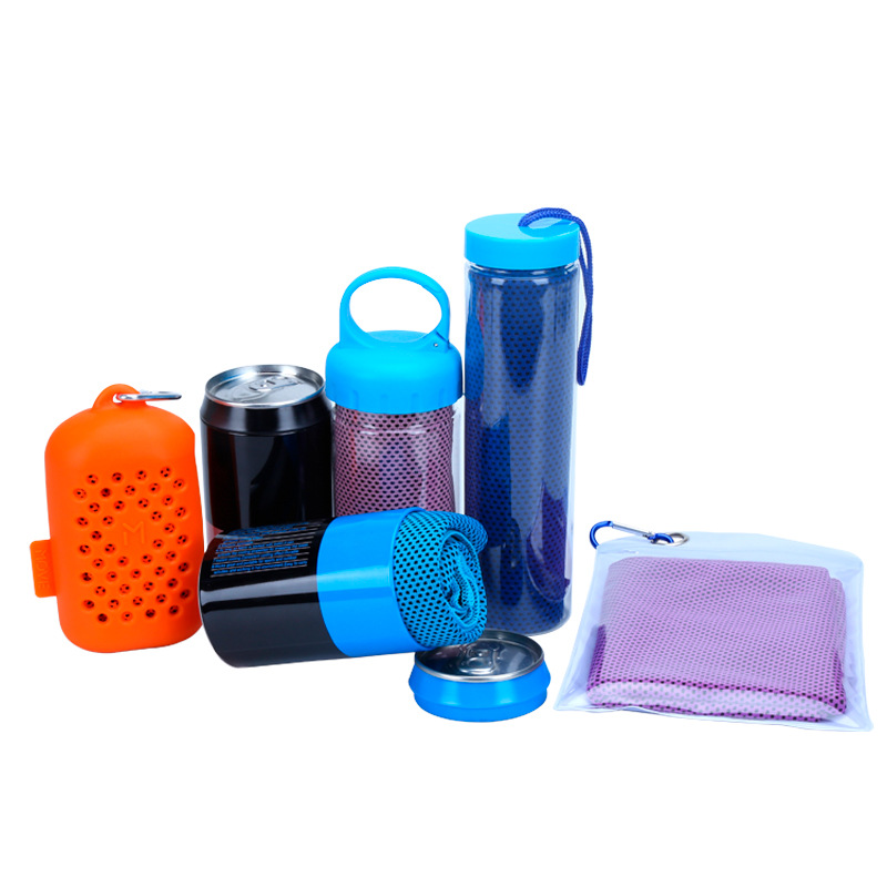 Summer Ice-Cold Towel Marathon Cooling Outdoor Cold Sense Sports Towel Sweat-Wiping Quick-Drying Ice-Cold Towel Cold Feeling Iced Towel