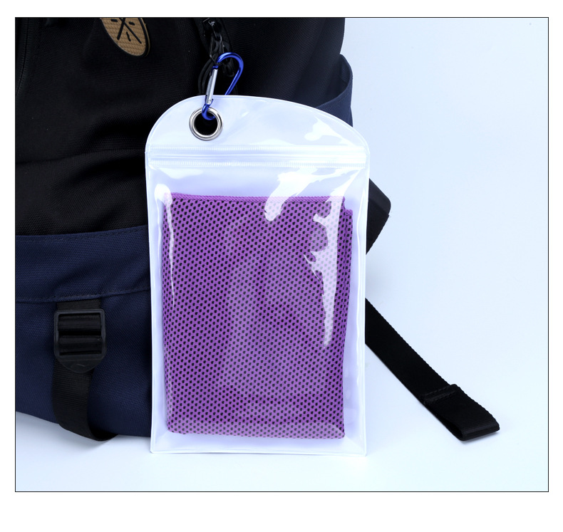 Summer Ice-Cold Towel Marathon Cooling Outdoor Cold Sense Sports Towel Sweat-Wiping Quick-Drying Ice-Cold Towel Cold Feeling Iced Towel