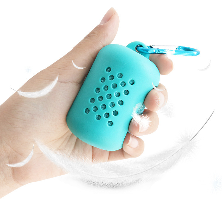 Factory Direct Sales Silicone Quick-Drying Towel Creative Microfiber Cold Sense Sports Towel Portable Cold Feeling Cold Towel