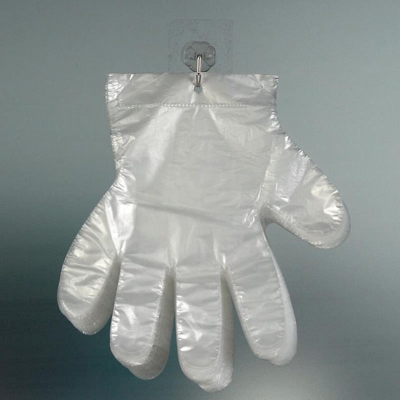 New Food Grade Disposable Film Transparent Crayfish PE Household High Quality Thickened Beauty Gloves Wholesale