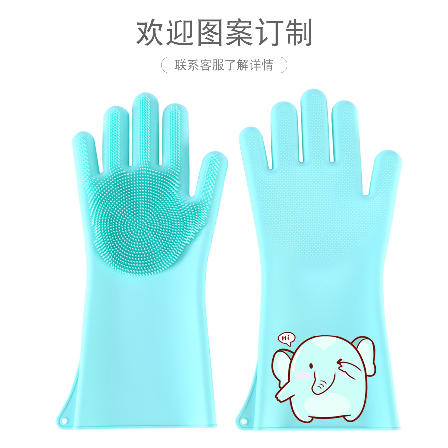 Silicone dishwashing gloves (160 grams). 170g, 180g, 200g, 220g, 250g)