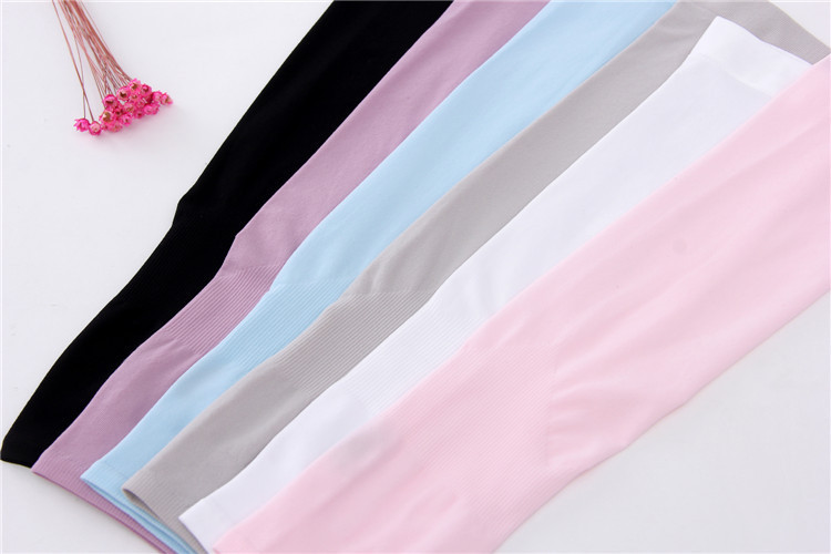 Style Summer Ice Sleeve Sun Protection Oversleeve Running Men's Riding Gloves Outdoor Thin Ice Silk Ice Sleeve Women