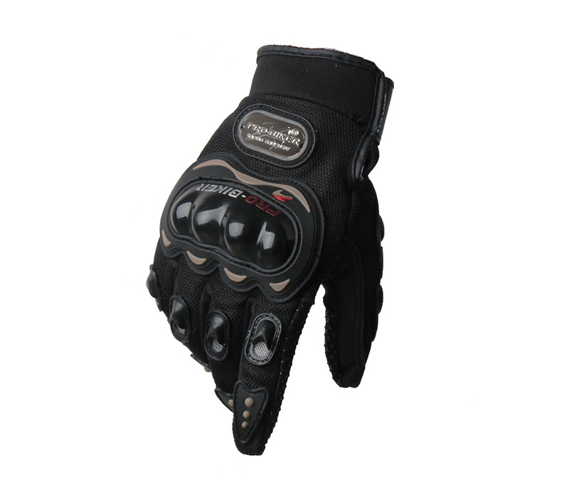 Motorcycle Touch-Screen Gloves Drop-Resistant Cross-Country Anti-Slip Full Finger Spring Summer and Fall Full Finger