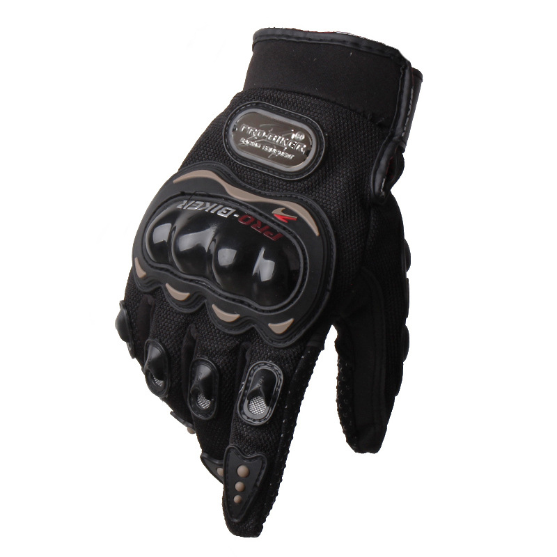  Motorcycle Touch-Screen Gloves Drop-Resistant Cross-Country Anti-Slip Full Finger Spring Summer and Fall Full Finger