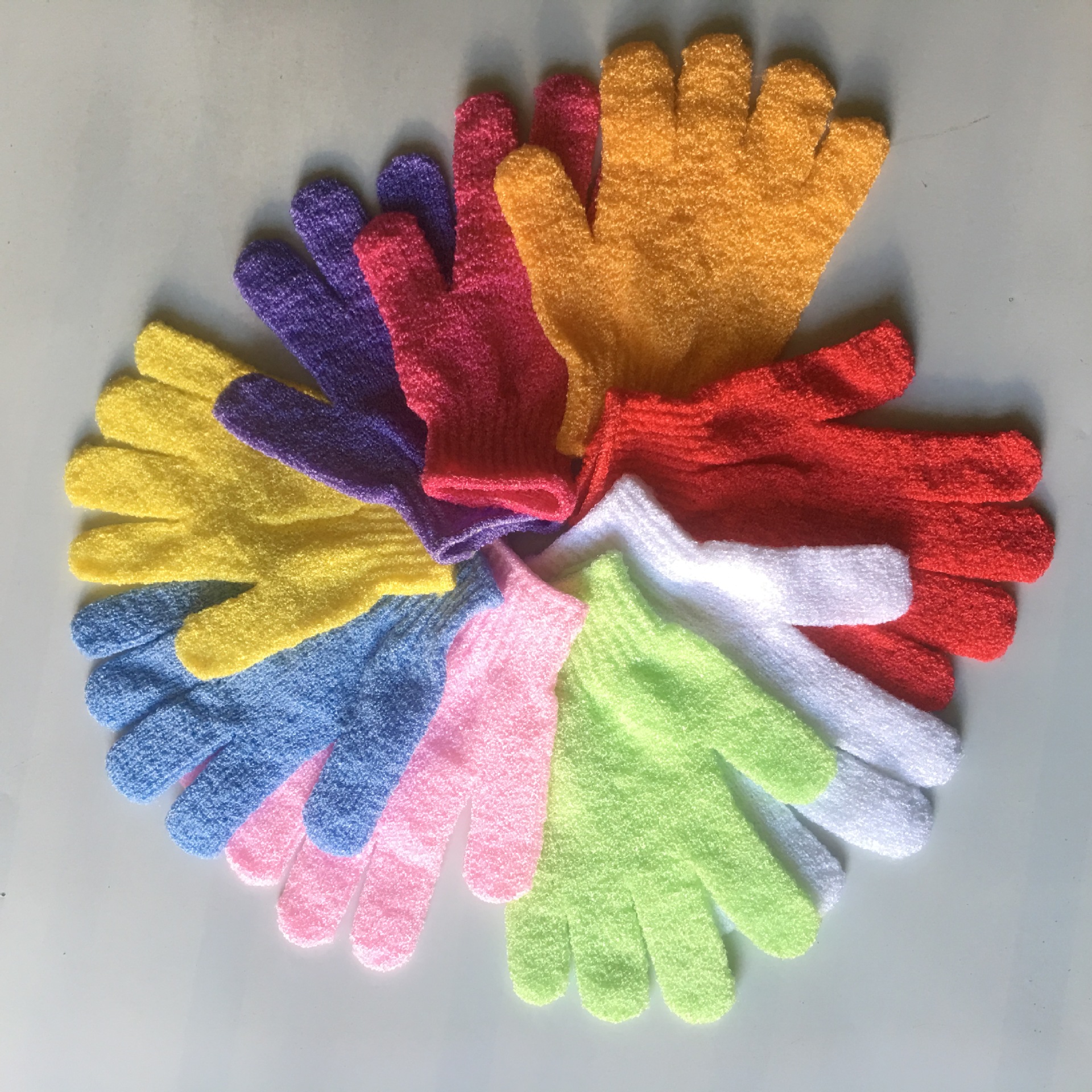 Bath Towel Bath Gloves FiveFinger Bath Towel Artifact Rubbing Backrubbing DoubleSided Korean Spot Whole