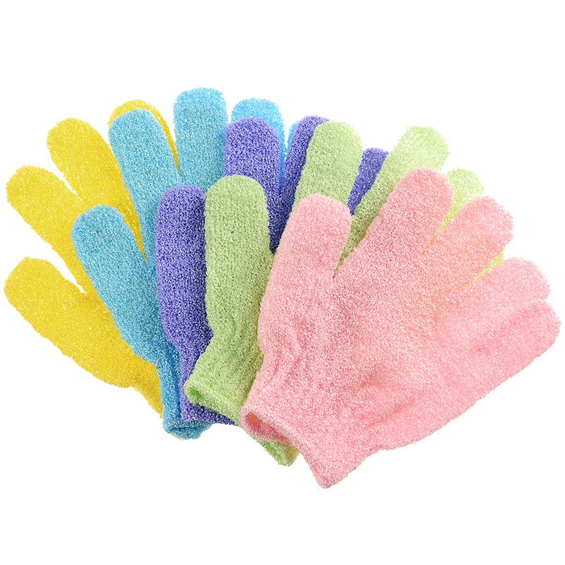 Bath Towel Bath Gloves FiveFinger Bath Towel Artifact Rubbing Backrubbing DoubleSided Korean Spot Whole