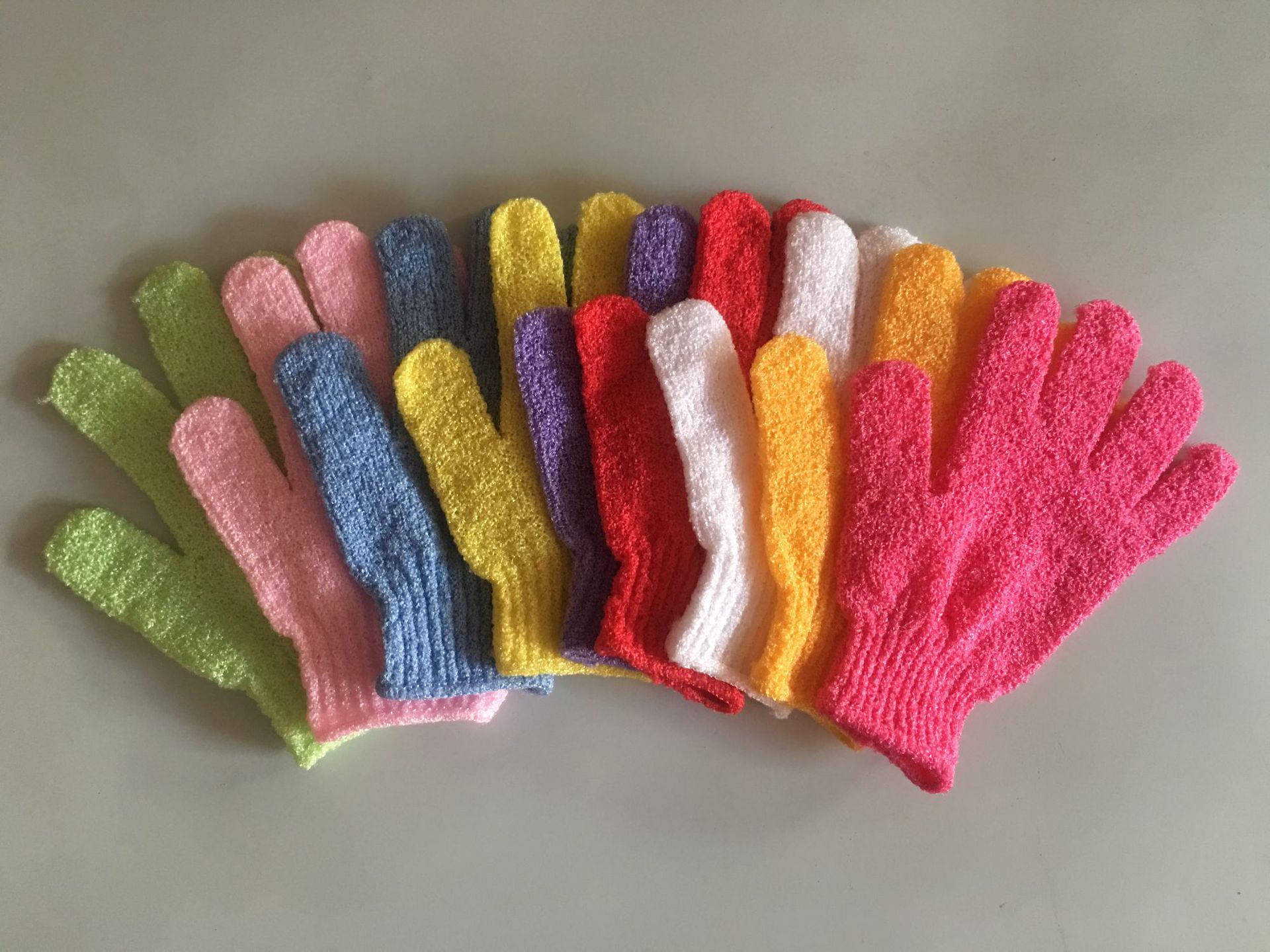 Bath Towel Bath Gloves FiveFinger Bath Towel Artifact Rubbing Backrubbing DoubleSided Korean Spot Whole