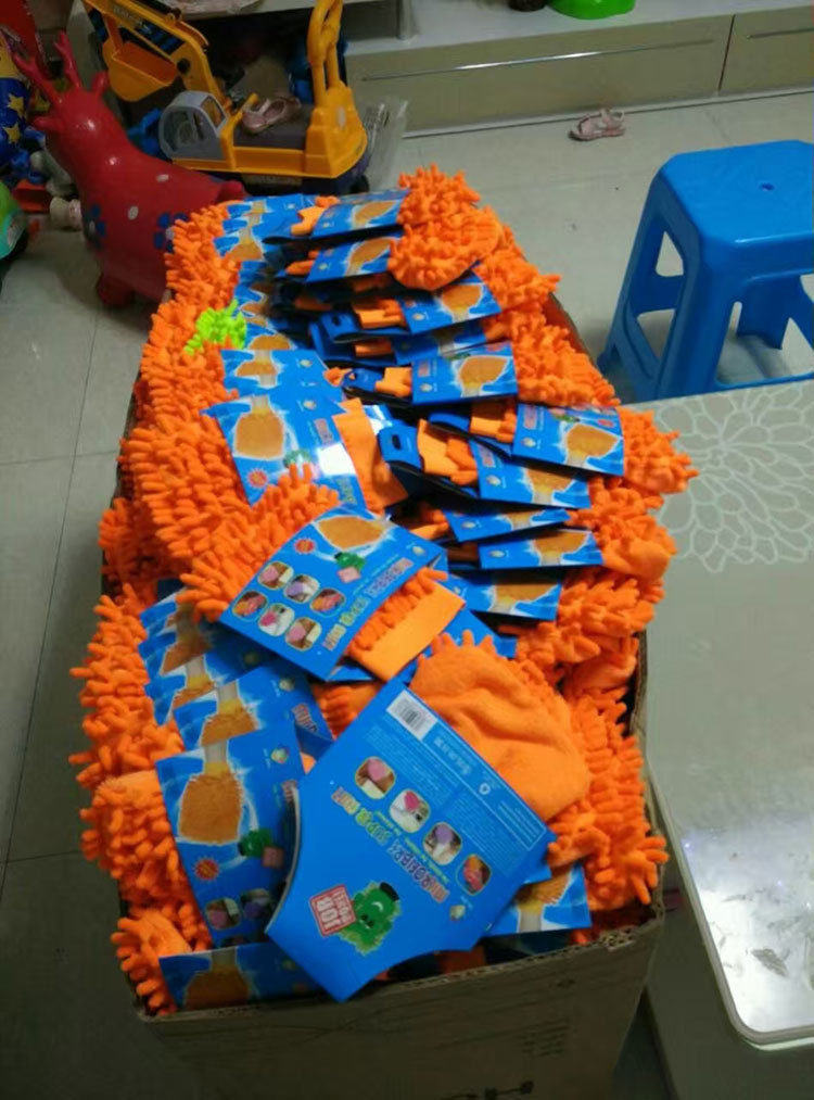 DoubleSided Cleaning Wool Gloves Cleaning Glass Car Wash Cleaning Scouring Pad Cleaning Cloth Car Wash Maintenance Tools