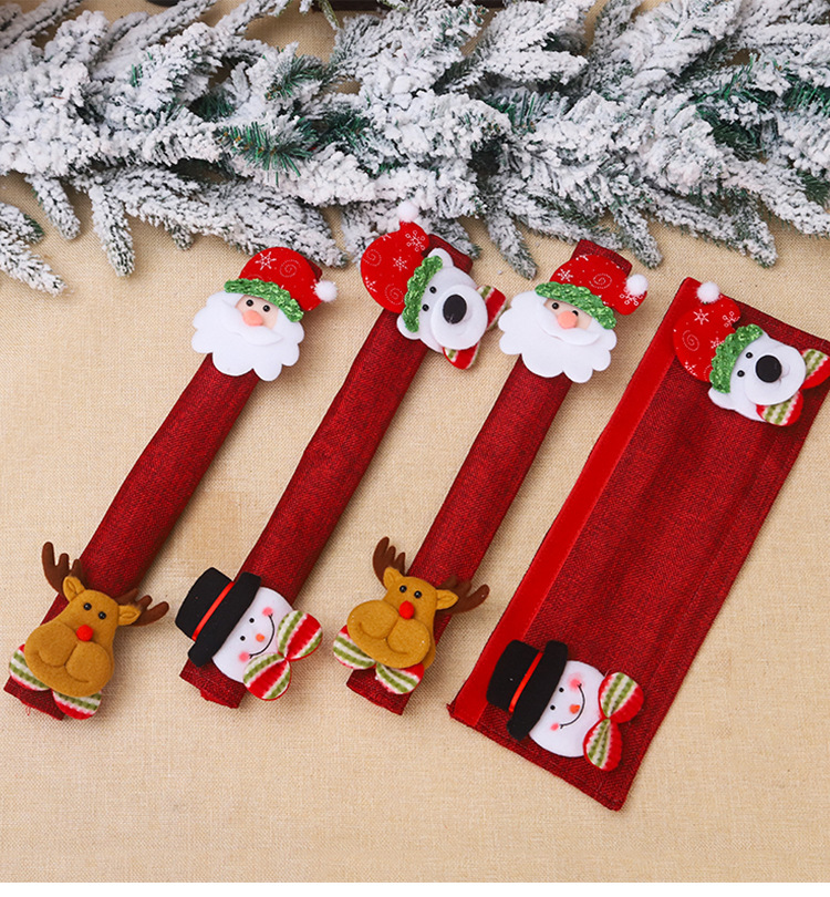 Microwave oven door set of cases to put anti-static double door shake handshandle the gloves
