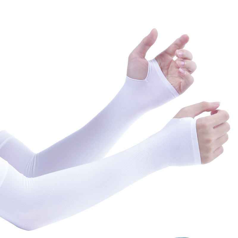 Viscose Fiber SunProtection Oversleeves Men&#039;s and Women&#039;s Outdoor Cycling and Driving Gloves Arm Sleeve Customization