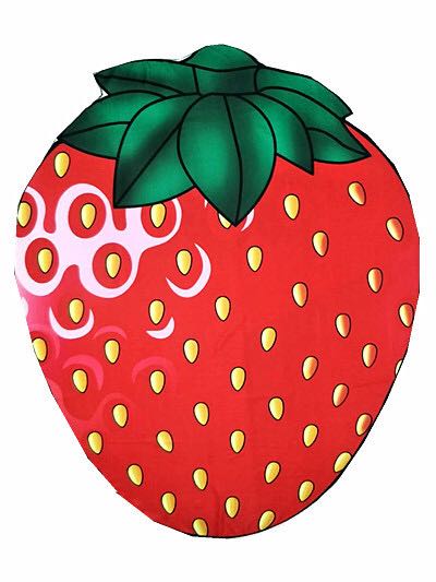 Beach towel polyester fabric nonstick sand irregular shape creative products exported to Europe and the United States Beach towel polyester fabric nonstick sand irregular shape creative products exported to Europe and the United States