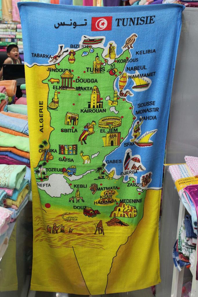 Polyester cotton printed beach towel with 70*140cm paint