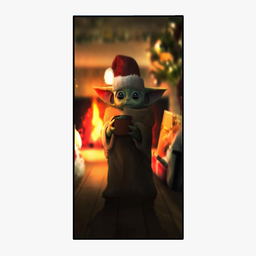 Yoda Master Square Beach Towel Towel Cloth Quick-Drying Bath Towel Double-Sided Velvet Shawl Single-Sided Digital Printing Square Towel