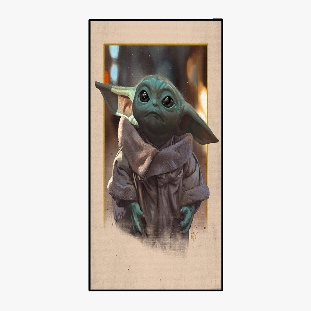 Yoda Master Square Beach Towel Towel Cloth Quick-Drying Bath Towel Double-Sided Velvet Shawl Single-Sided Digital Printing Square Towel