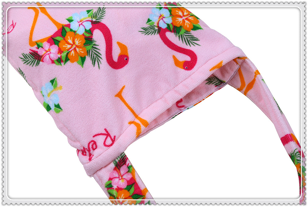 100Percent Cotton Beach Towel That Folds and Transformed To A Drawstring Backpack