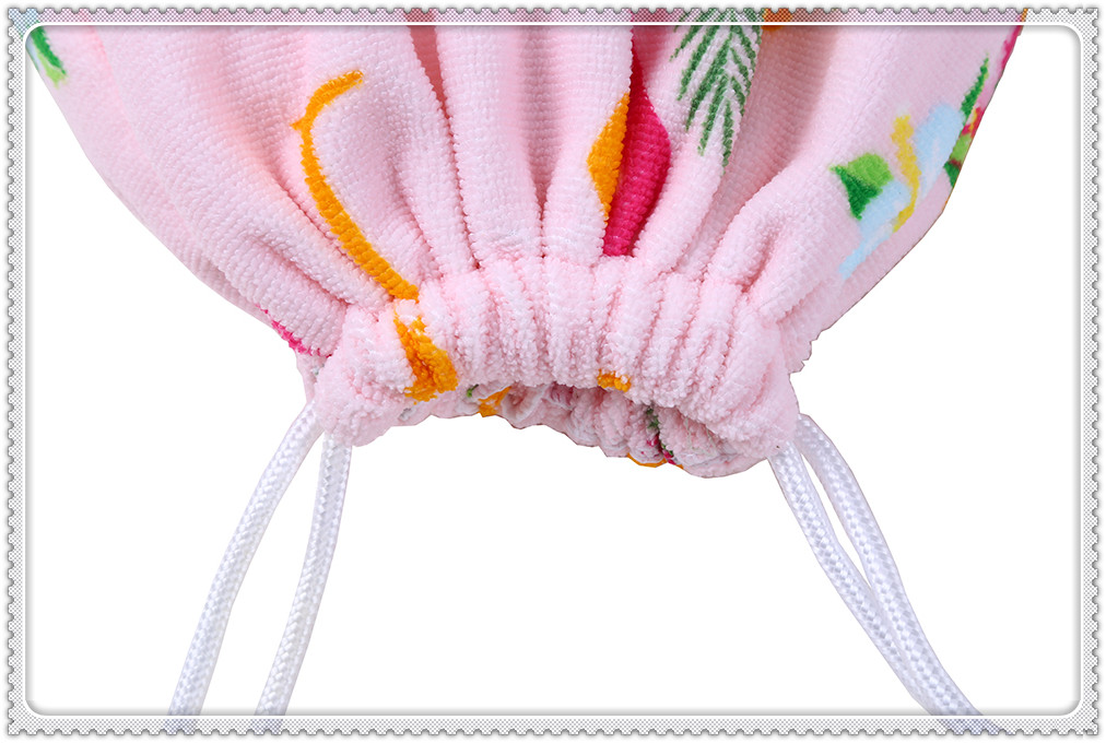 100Percent Cotton Beach Towel That Folds and Transformed To A Drawstring Backpack