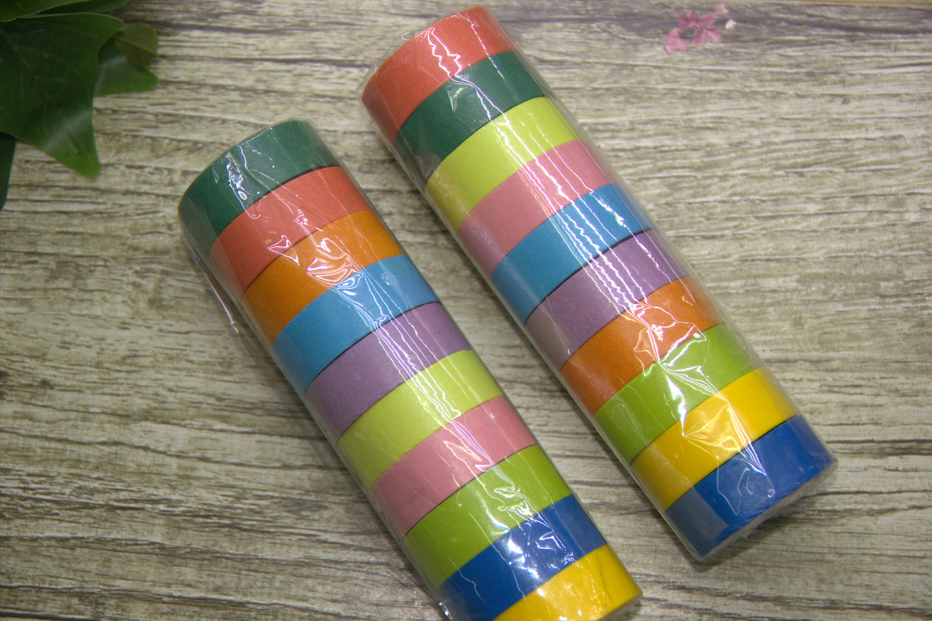 Plain tape and paper tape color tape without glue and paper stationery tape