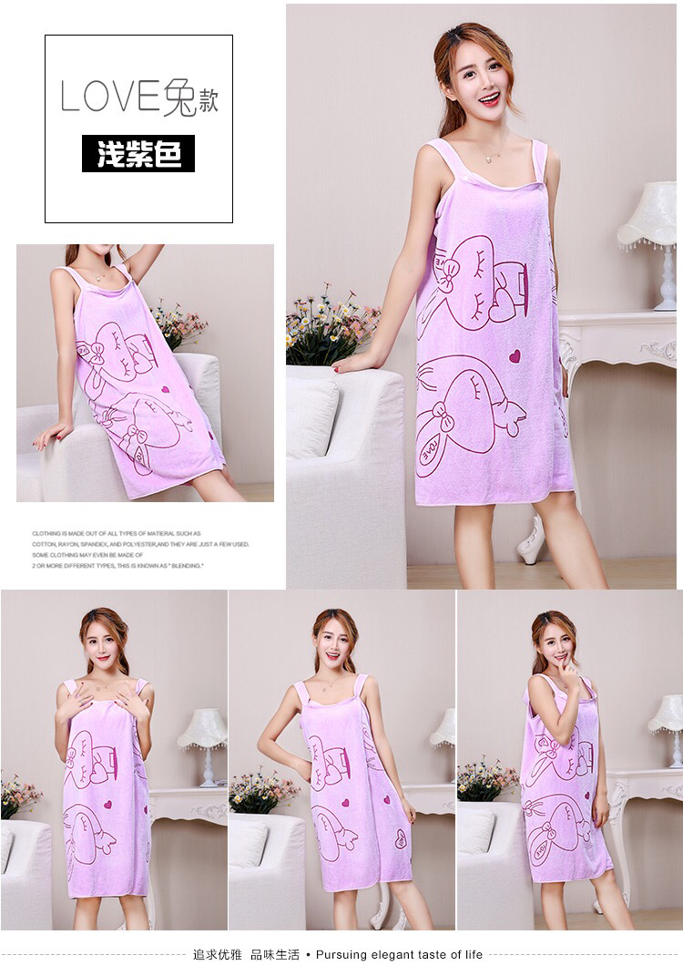 100 change bath skirt microfiber printed beach towel 80*135cm exported to Thailand