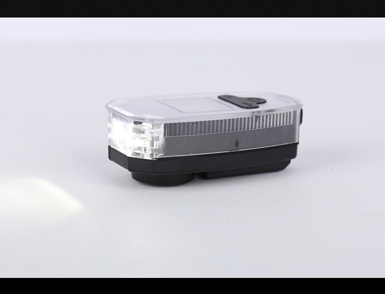 HJ-065 Bicycle Wireless Stopwatch Horn Headlight Riding Power Torch Single Lamp Code Meter Bell Equipment