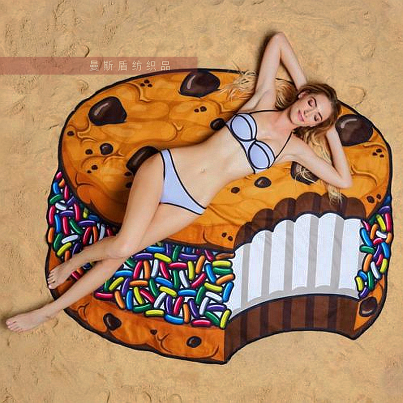 Travel round Beach Towel Travel Super Lightweight Quick-Drying Shawl Vacation Photo Mat Cloth Seaside Vacation Travel round Beach Towel Travel Super Lightweight Quick-Drying Shawl Vacation Photo Mat Cloth Seaside Vacation