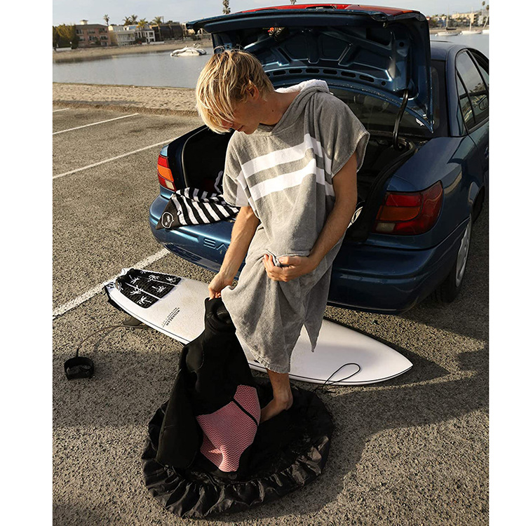 Cross-Border Factory Supply Clothes Changing Pad Camping Anti-Dirty Floor Mat Beach Dressing Mat Drawstring Buggy Bag One Piece Dropshipping