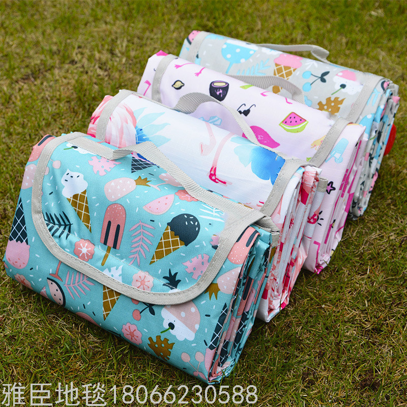 Picnic Mat 150 X180 Outdoor Outing Moisture Proof Pad Beach Waterproof Gasket 600D Oxford Cloth Portable Foldable