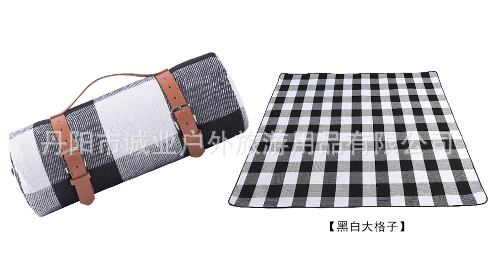 Acrylic Leather Picnic Mat Moisture Proof Pad Outdoor Tent Mat Grassland Mat Waterproof Gasket Picnic Blanket Beach Mat Wholesale