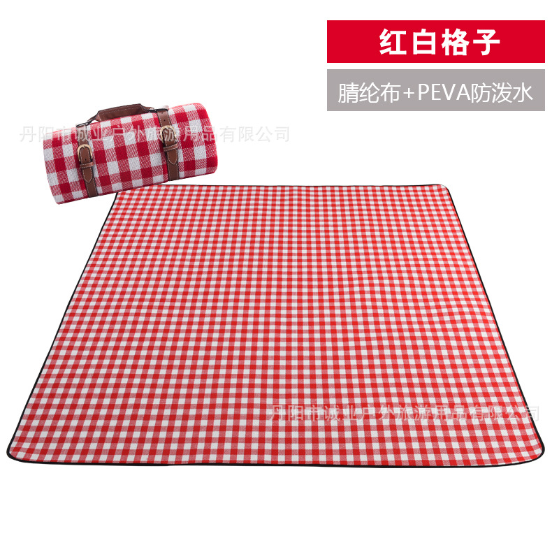 Acrylic Leather Picnic Mat Moisture Proof Pad Outdoor Tent Mat Grassland Mat Waterproof Gasket Picnic Blanket Beach Mat Wholesale