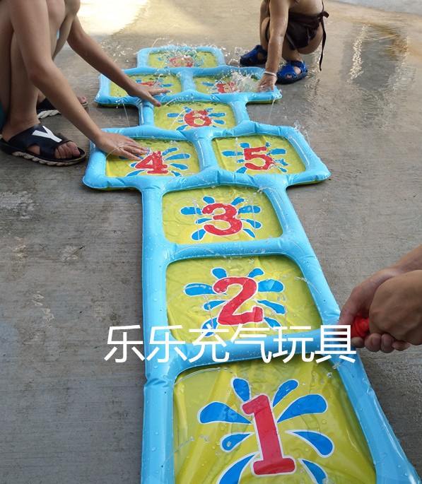 Inflatable Digital Water Spray Mat Summer Children&#039;s Outdoor Water Ball Water Spray Beach Lawn Play Game Water Spray Mat