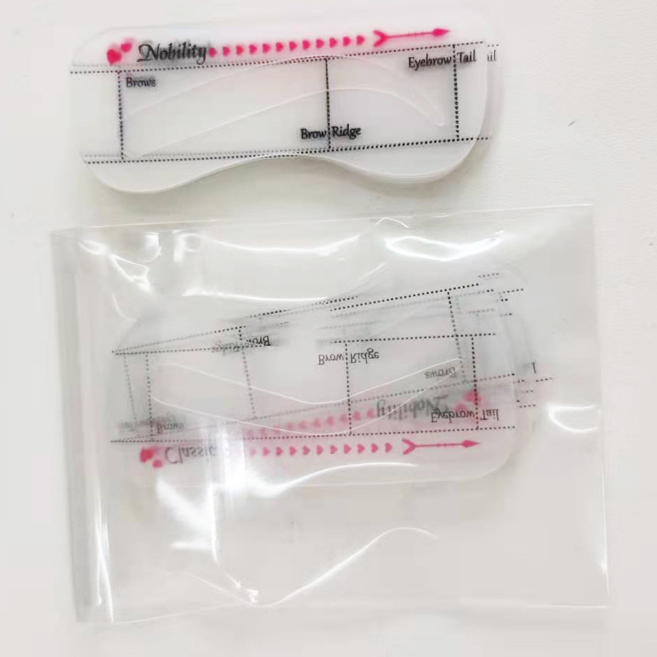 Thrush Gadget Tools Eyebrow Shape Card Eyebrow Eyeliner Card Eyebrow Stencil Eyebrow Stencil CrossBorder Hot Selling