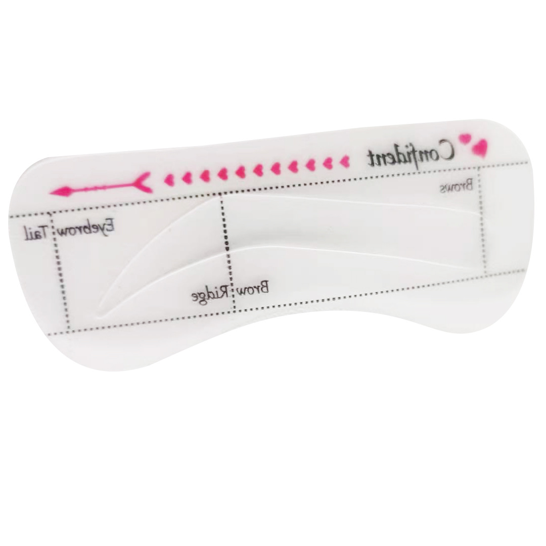 Thrush Gadget Tools Eyebrow Shape Card Eyebrow Eyeliner Card Eyebrow Stencil Eyebrow Stencil CrossBorder Hot Selling